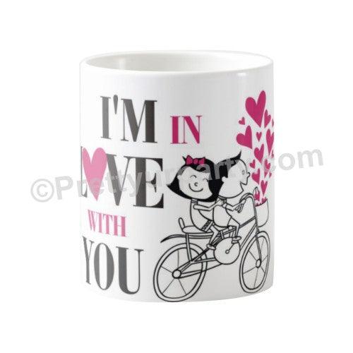 Happy Valentines Day I'm in Love Mug ALL PARTY SUPPLIES Pretty UR Party