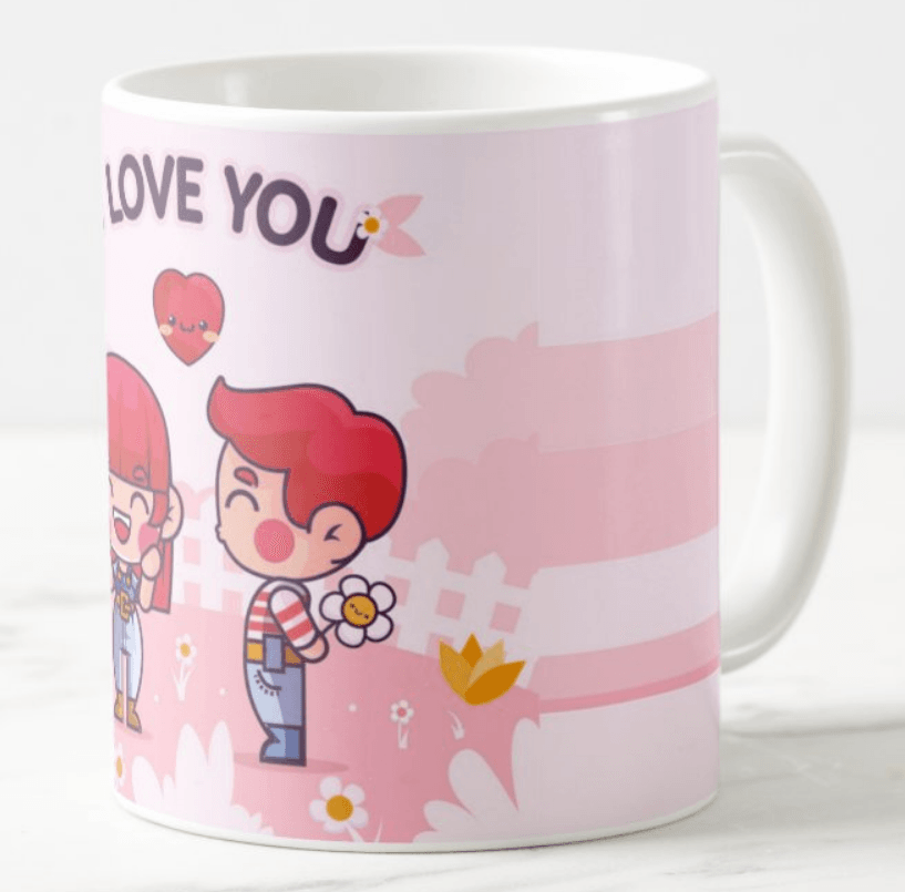 I Love You Mug ALL PARTY SUPPLIES Pretty UR Party