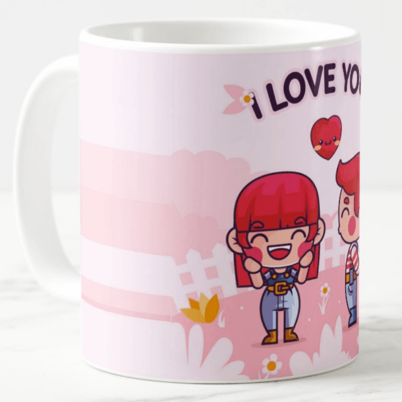 I Love You Mug ALL PARTY SUPPLIES Pretty UR Party
