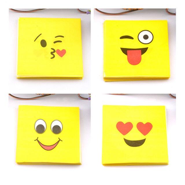 Emoji Paper Napkins THEME PARTIES Pretty UR Party