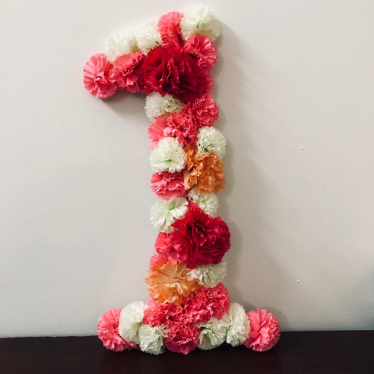 Floral Numbers ALL PARTY SUPPLIES Pretty UR Party Number 1