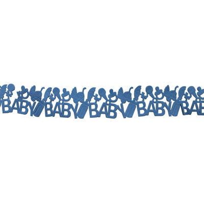 Baby shower Banner - Blue BABY SHOWER Pretty UR Party