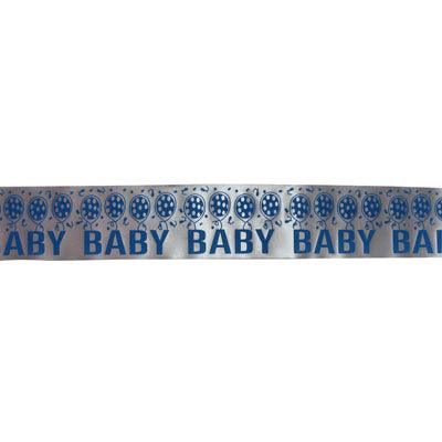 Baby shower Blue clothes line Ribbon - 3" BABY SHOWER Pretty UR Party