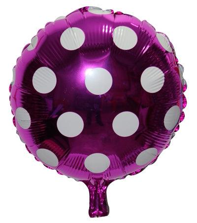 Big Polka Dot Foil Balloon- Purple ALL PARTY SUPPLIES Pretty UR Party
