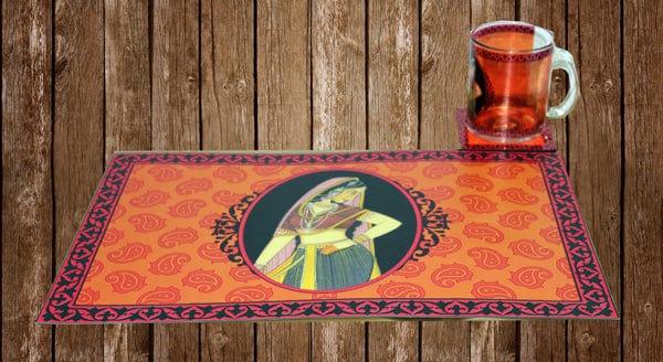 Royal Mug Set with Placemats ALL PARTY SUPPLIES Pretty UR Party 2 mugs + 2 Coasters + 2 Placemats