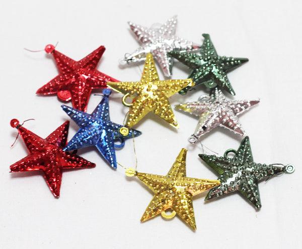 Multicolour Small Stars Hangings (pack of 10) Pretty UR Party