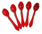 Red Plastic Spoons - Pack of 10 THEME PARTIES Pretty UR Party