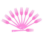 Pink Plastic Forks - Pack of 10 THEME PARTIES Pretty UR Party
