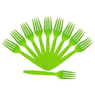 Lime Green Plastic Forks - Pack of 10 THEME PARTIES Pretty UR Party