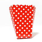 Red Polka Dot Popcorn Box - Pack of 10 ACCESSORIES Pretty UR Party