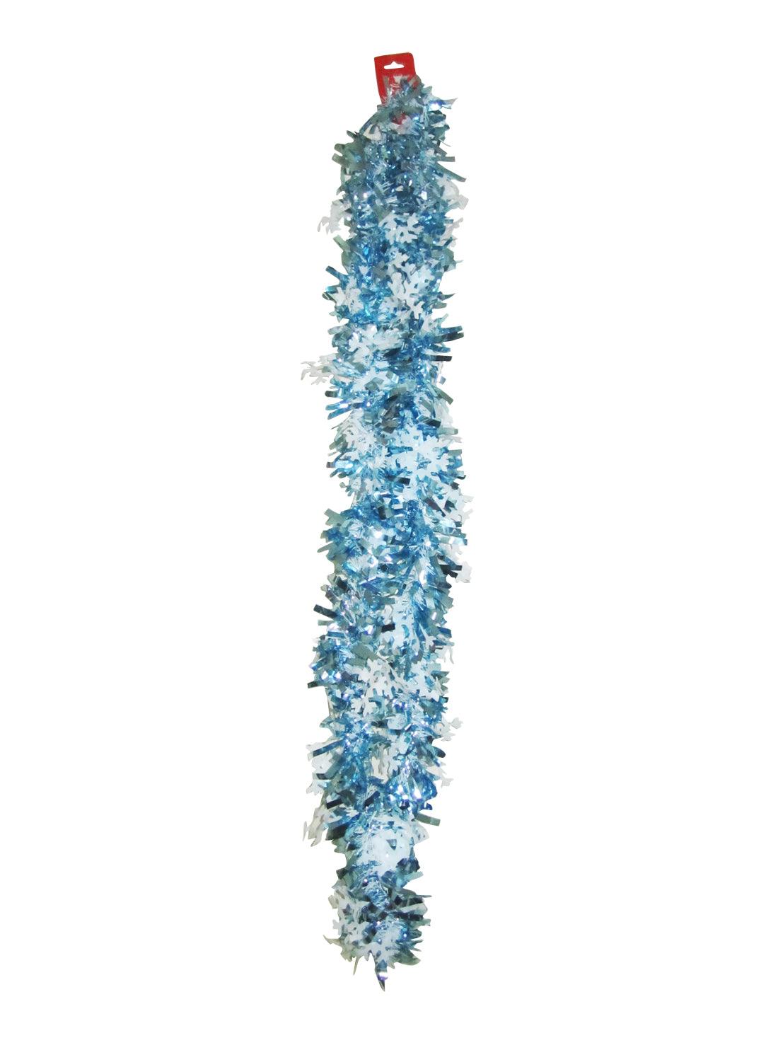 Blue and White Snow Flakes Colored Garland THEME PARTIES Pretty UR Party