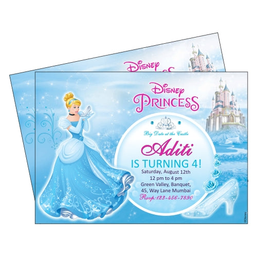 Disney Cinderella Invitations THEME PARTIES Pretty UR Party