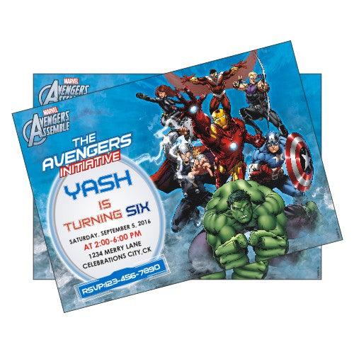 Avengers Invitations ALL PARTY SUPPLIES Pretty UR Party
