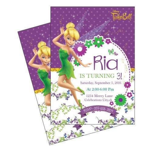 Tinkerbell Invitations ALL PARTY SUPPLIES Pretty UR Party