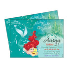 Ariel the Mermaid Invitations ALL PARTY SUPPLIES Pretty UR Party