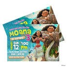 Moana Theme Invitations ALL PARTY SUPPLIES Pretty UR Party