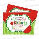 Watermelon Theme Invitations ALL PARTY SUPPLIES Pretty UR Party