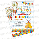 Wild One Theme Invitations ALL PARTY SUPPLIES Pretty UR Party