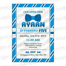 Bow Tie E-Invitations THEME PARTIES Pretty UR Party