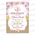 Tea Party Invitations ALL PARTY SUPPLIES Pretty UR Party Default Title