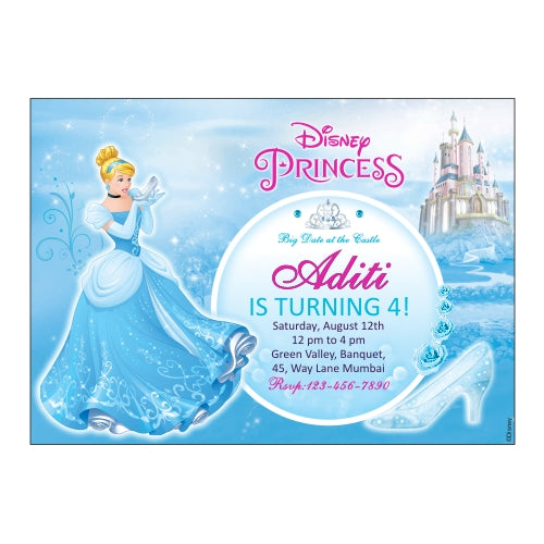 Disney Cinderella Invitations THEME PARTIES Pretty UR Party Default Title