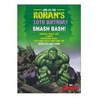Hulk Theme E-Invitations BIRTHDAYS Pretty UR Party