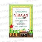 Gardening Theme Invitations ALL PARTY SUPPLIES Pretty UR Party Default Title