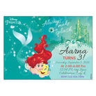 Ariel the Mermaid E-Invitations THEME PARTIES Pretty UR Party