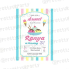Ice Cream Theme E-Invitations ALL PARTY SUPPLIES Pretty UR Party
