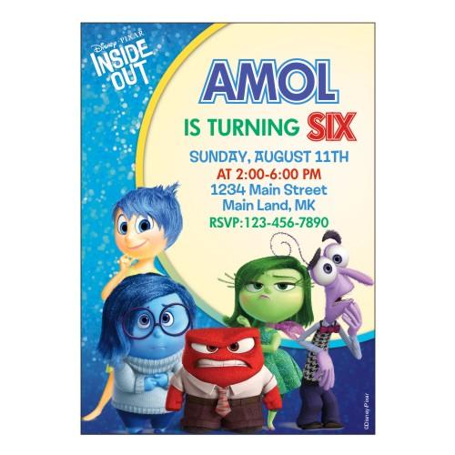 Inside Out E-Invitations THEME PARTIES Pretty UR Party
