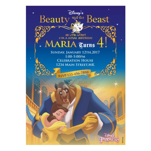 Belle E-Invitations BIRTHDAYS Pretty UR Party