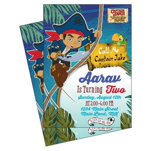 Captain Jake and the Neverland Invitations ALL PARTY SUPPLIES Pretty UR Party