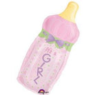 "Its a Girl" Bottle Supershape Balloon ALL PARTY SUPPLIES Pretty UR Party