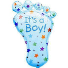 "Its a Boy" Baby Foot supershape Balloon ALL PARTY SUPPLIES Pretty UR Party