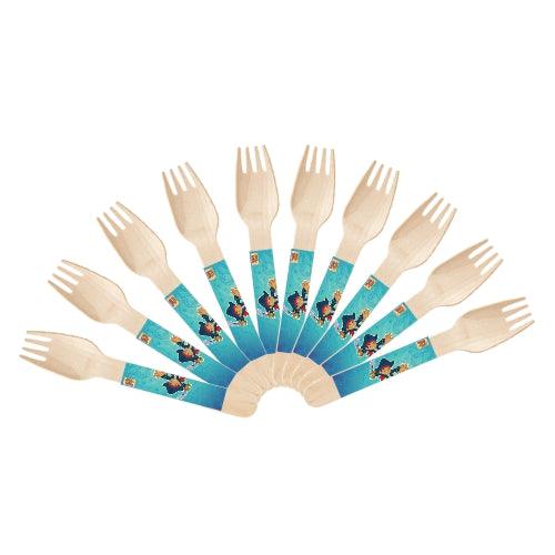 Captain Jake and The Neverland Theme Forks TABLEWARE Pretty UR Party