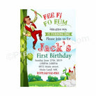 Jack & The Beanstalk Theme Invitations ALL PARTY SUPPLIES Pretty UR Party Default Title