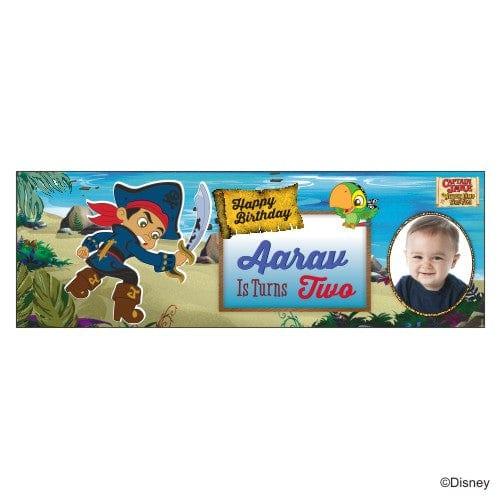 Personalized Captain Jake and the Neverland Birthday Banner 30in ALL PARTY SUPPLIES Pretty UR Party