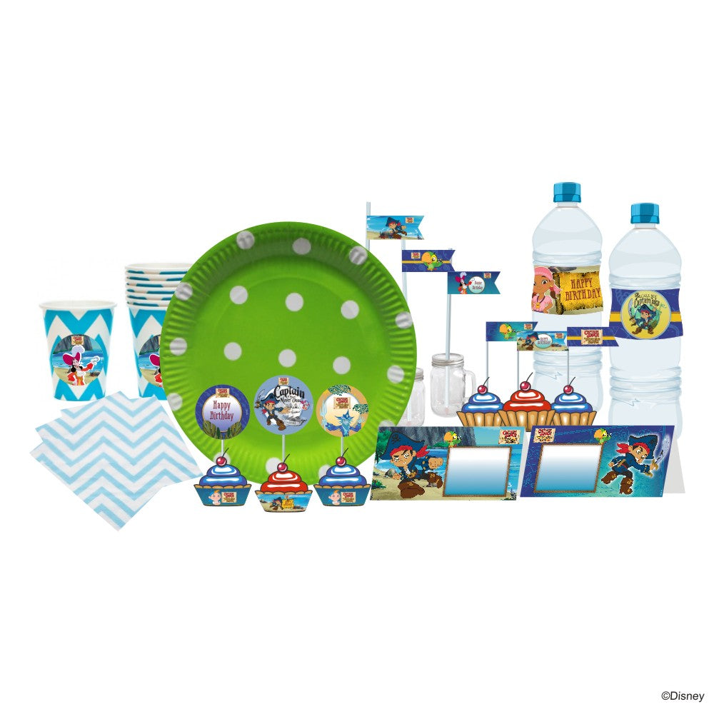 Disney Captain Jake and the Neverland Pirates Tableware Package TABLEWARE Pretty UR Party