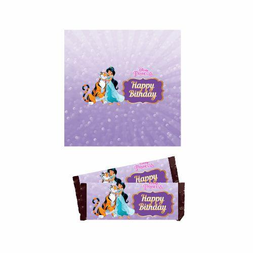 Jasmine and Aladdin Theme Chocolate Wrappers THEME PARTIES Pretty UR Party Default Title