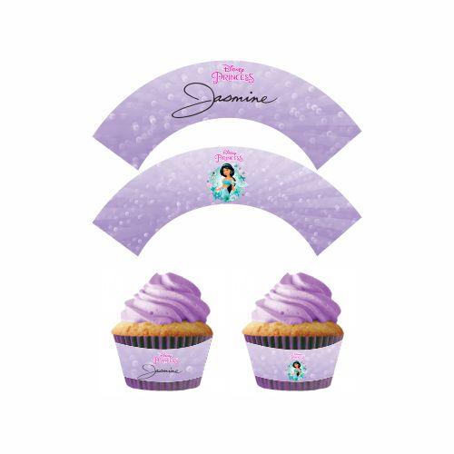 Jasmine and Aladdin Theme Cupcake Wrappers THEME PARTIES Pretty UR Party Default Title