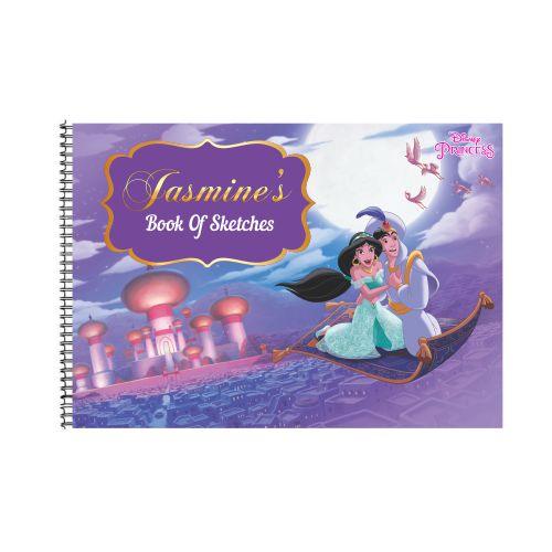 Jasmine and Aladdin themed Personalised Sketchbook PERSONALISED Pretty UR Party