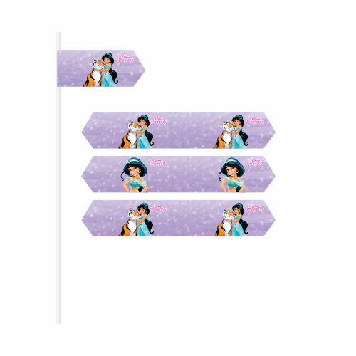 Jasmine and Aladdin Theme Drink Straws THEME PARTIES Pretty UR Party