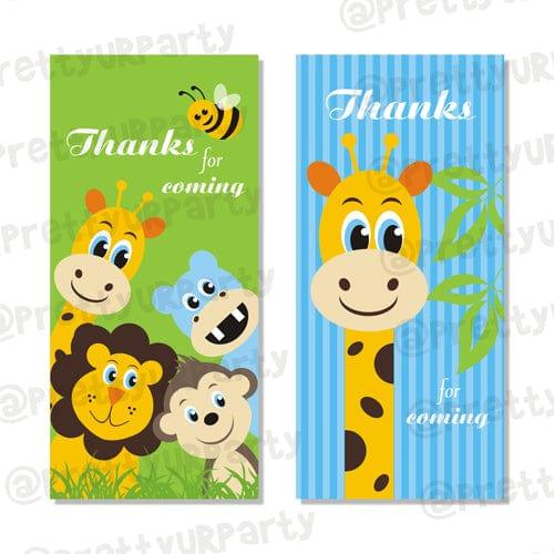 Winter Wonderland Thank you Tags THEME PARTIES Pretty UR Party