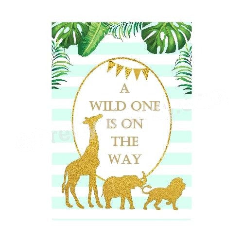 Jungle Baby Shower Centerpieces - Pack of 2