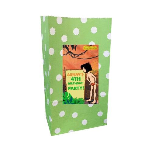 Jungle Book Popcorn Bag - Pack of 10 ACCESSORIES Pretty UR Party With Name
