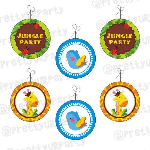Jungle Danglers THEME PARTIES Pretty UR Party Default Title