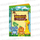 Jungle Scrap Book PERSONALISED Pretty UR Party