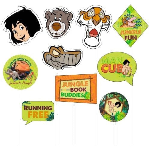 Jungle Book Photo Booth Prop