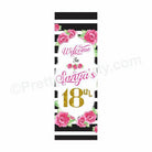 Kate Spade Theme Door Banner THEME PARTIES Pretty UR Party