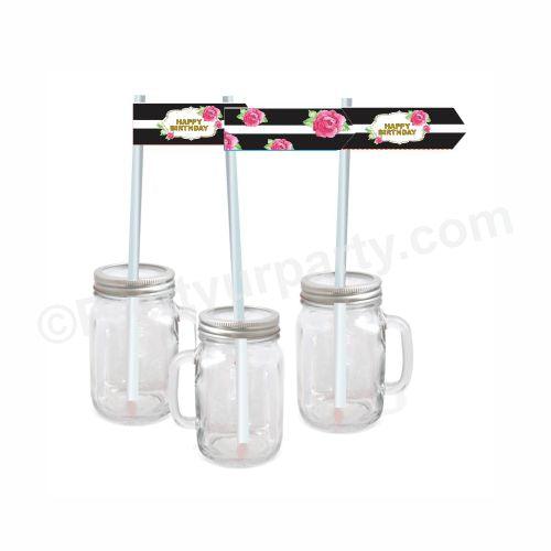 Kate Spade Theme Drink Straws THEME PARTIES Pretty UR Party